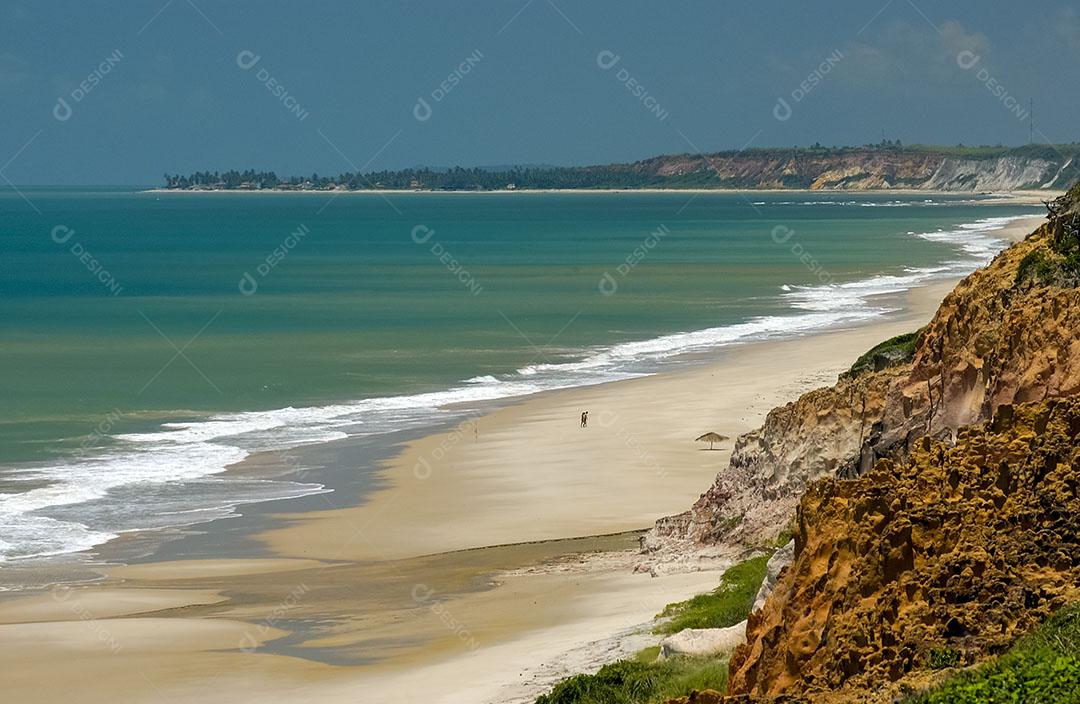 Ondas na Praia da Barra de Gramame João Pessoa Paraíba Brasil Imagem JPG