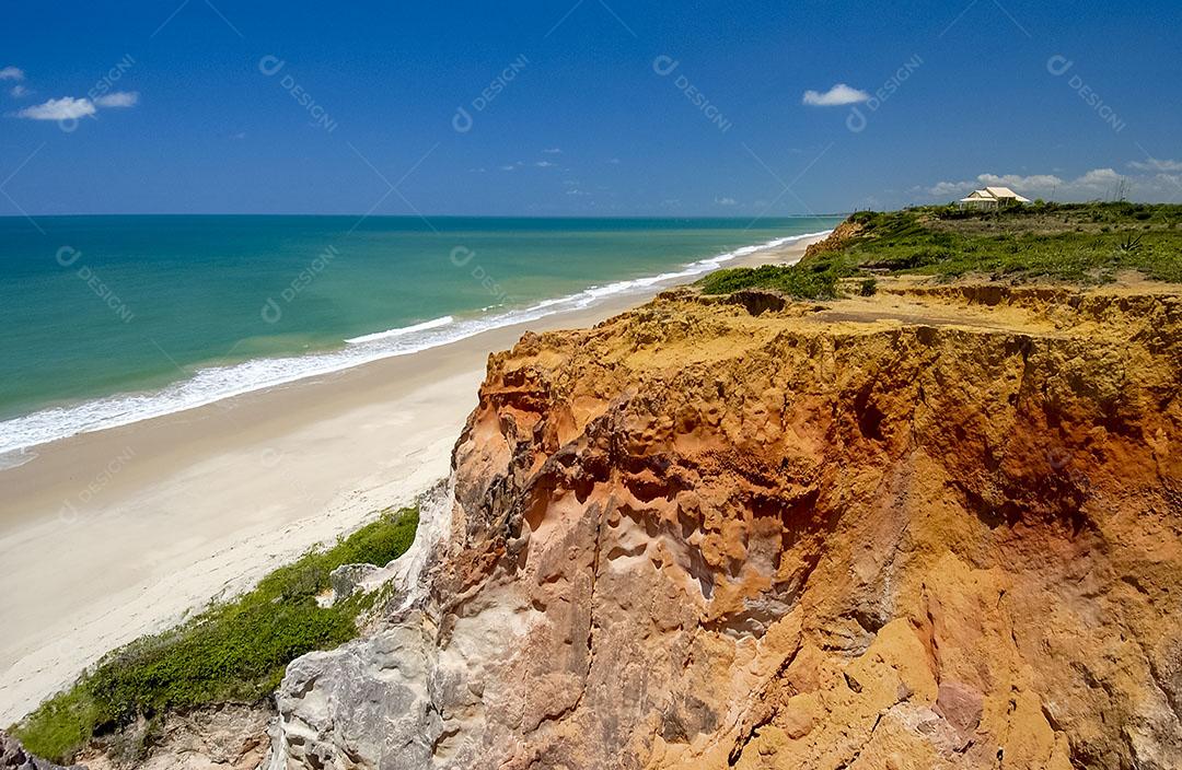 Ondas na Praia da Barra de Gramame João Pessoa Paraíba Brasil Imagem JPG