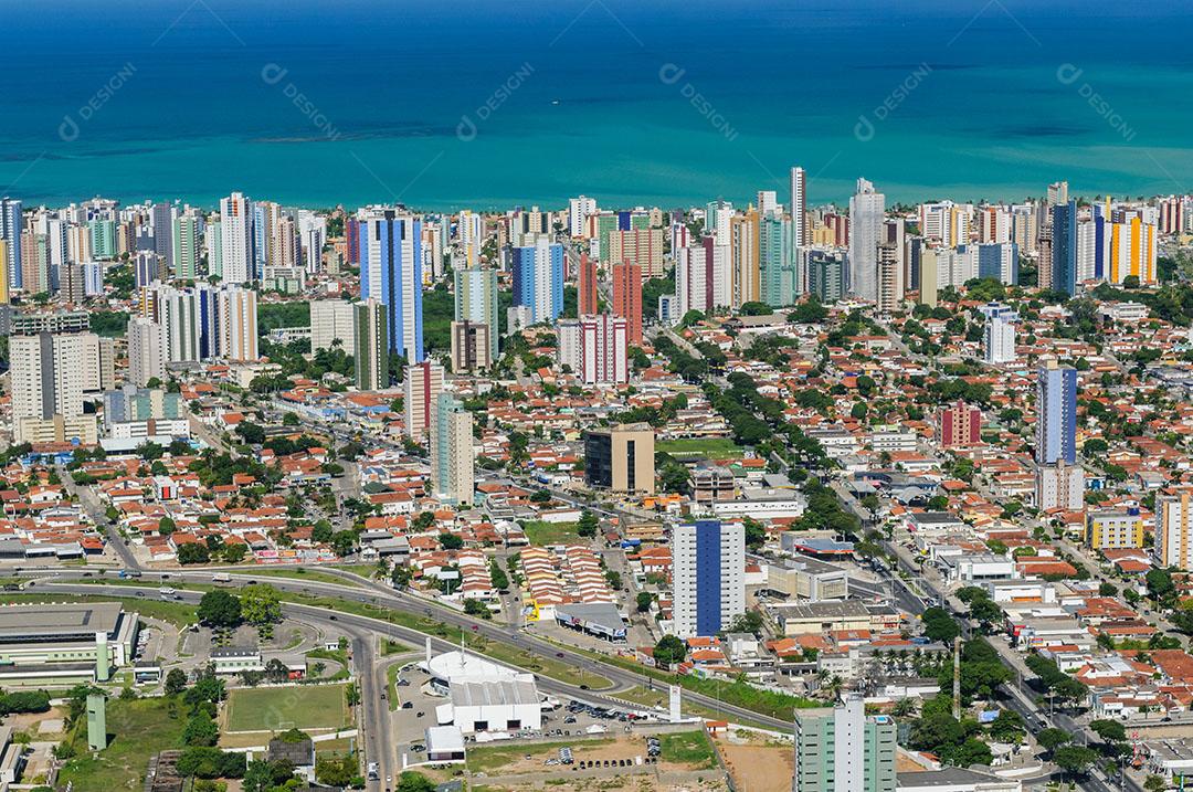 Foto João Pessoa Paraíba Prédios Edifícios Cidade Frente ao Mar Imagem JPG