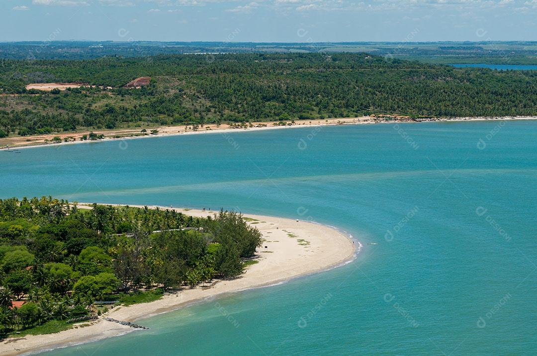 Praia Bela Perto de João Pessoa Paraíba Árvores Imagem JPG