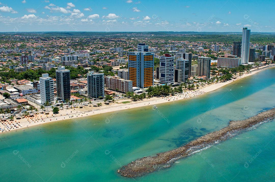 Praia da Casa Caiada Olinda Perto de Recife Pernambuco Imagem JPG