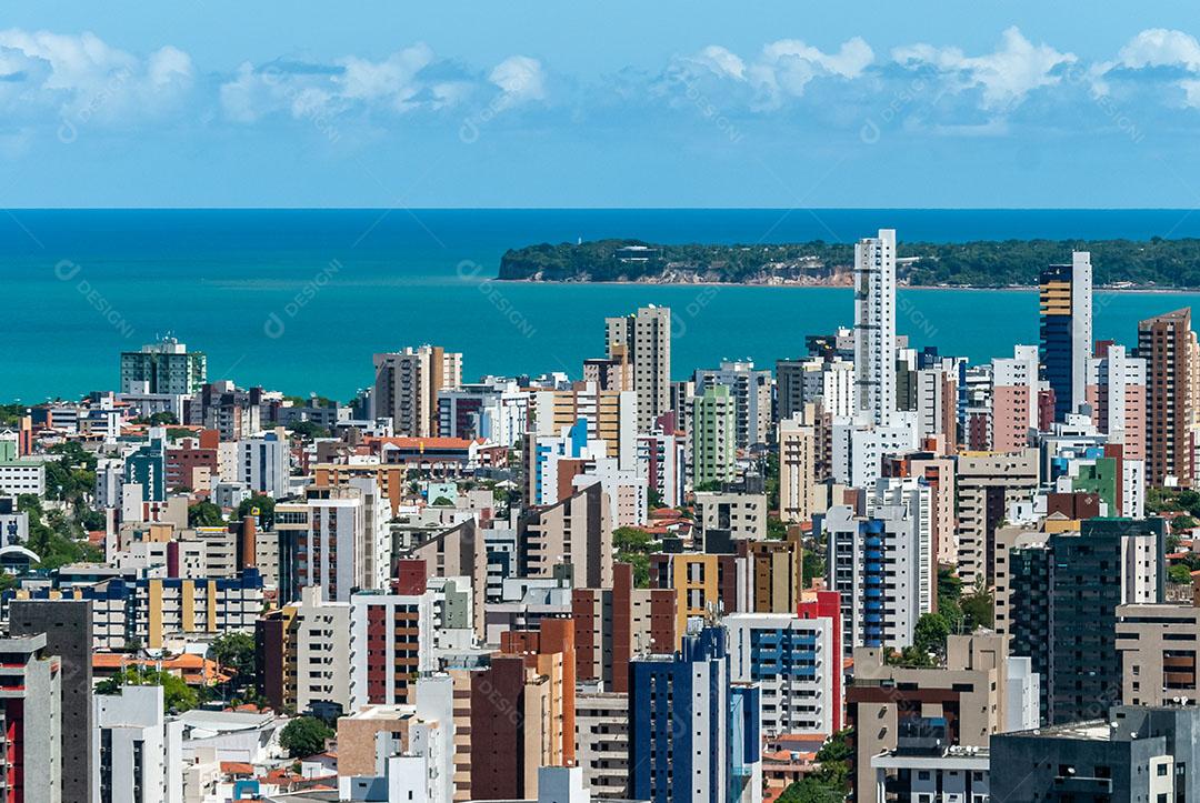 Foto João Pessoa Paraíba Prédios Edifícios Cidade Frente ao Mar Imagem JPG