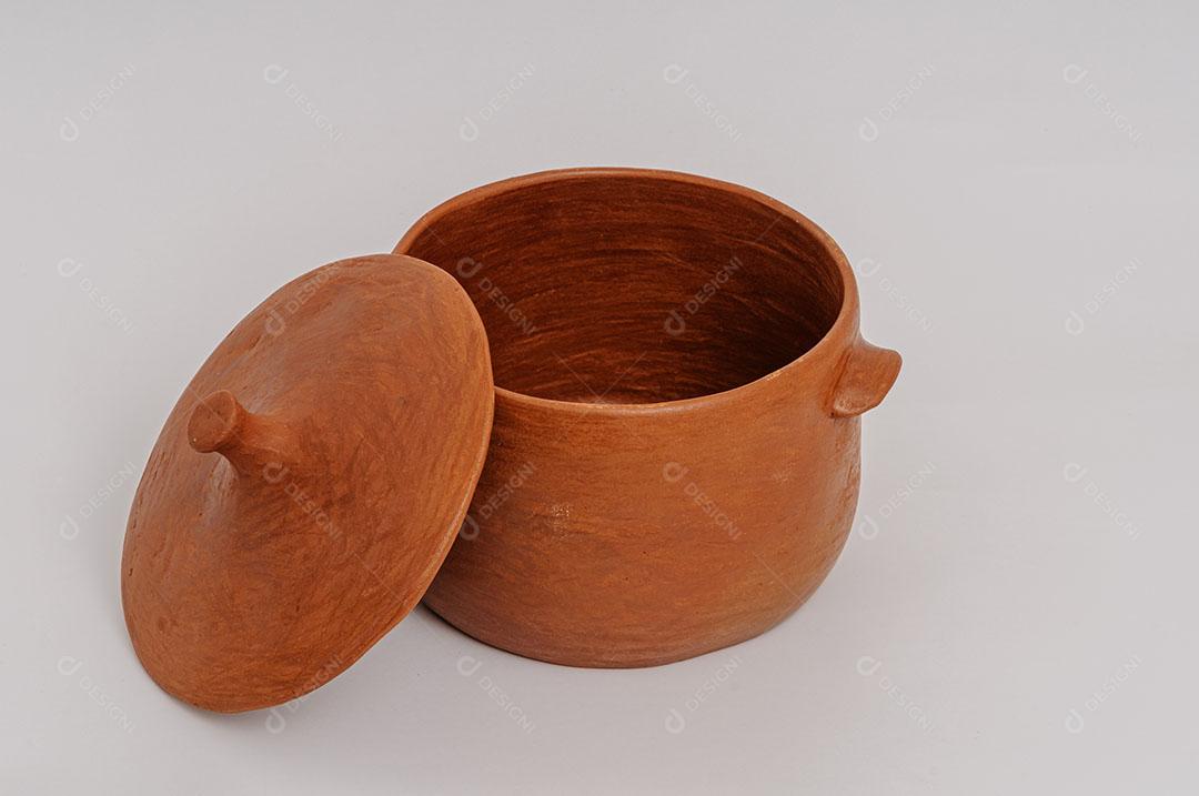 Pote Barro Artesanal Típico Estado Paraíba Região Nordeste Brasil Imagem JPG