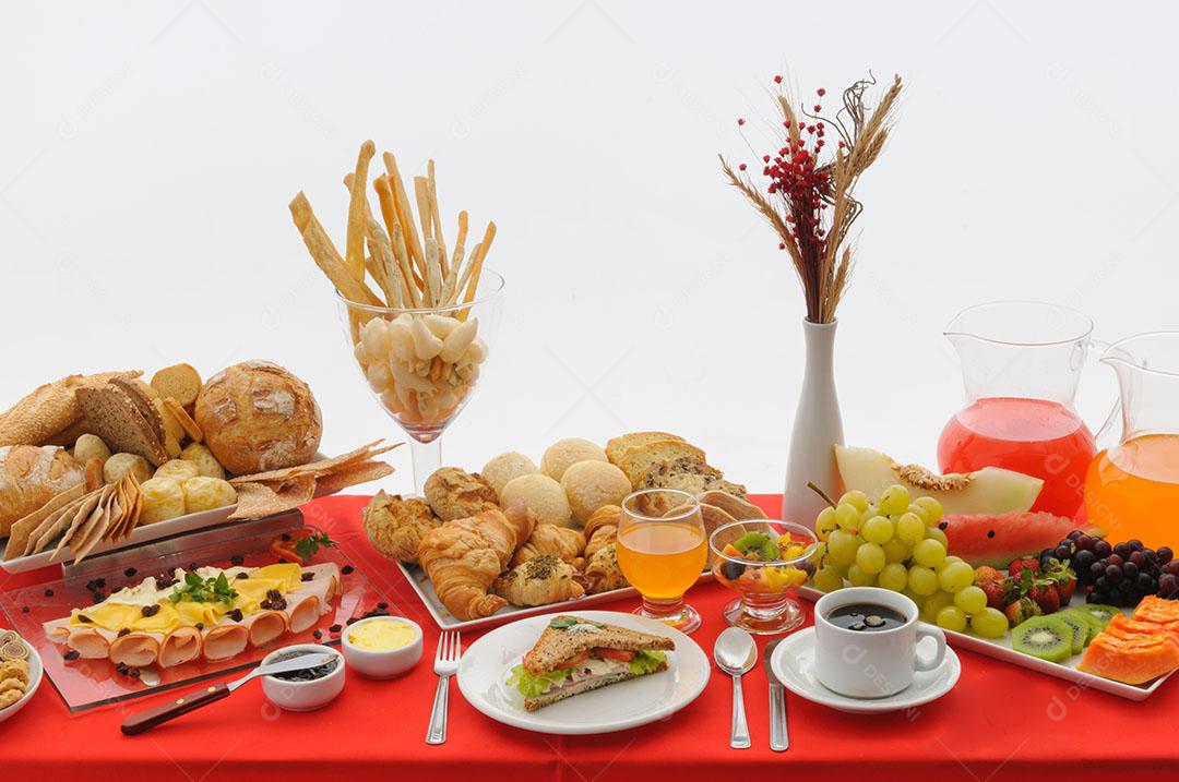 Gastronomia Mesa de Café da Manhã Imagem jpg