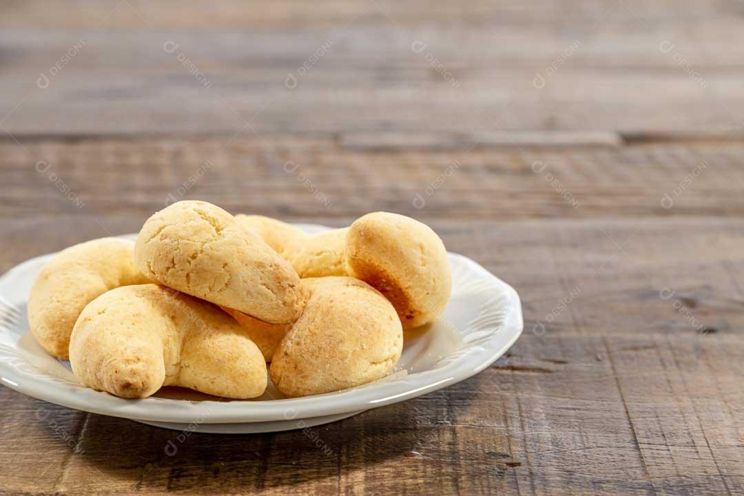 Foto Prato Com Pão de Queijo Imagem JPG