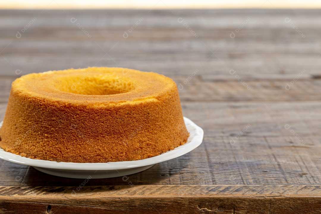 Foto Bolo Laranja Brasileiro Imagem JPG