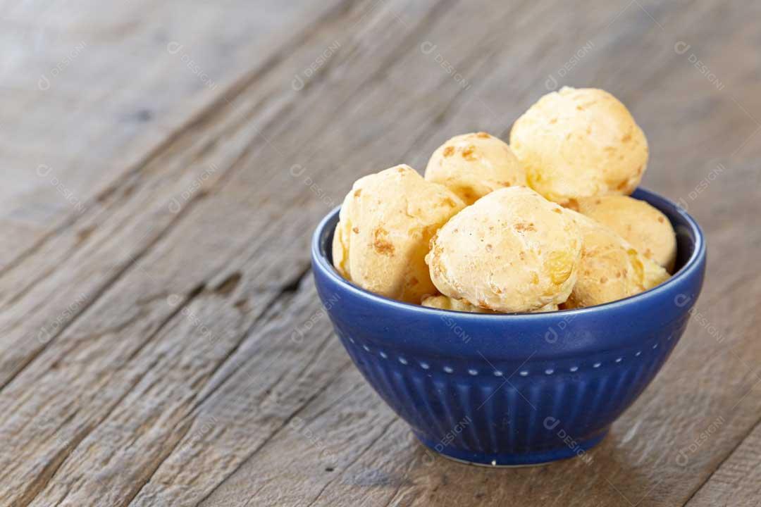 Foto Tigela Com Vários Pães de Queijo Imagem JPG