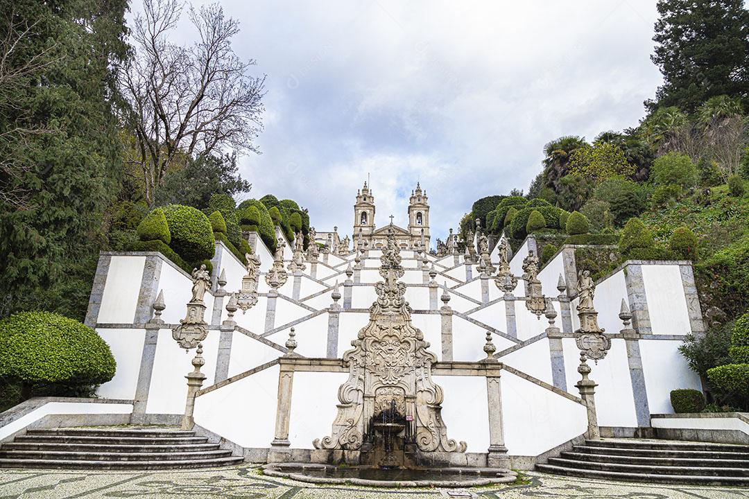 Bom Jesus do Monte em Portugal Imagem jpg