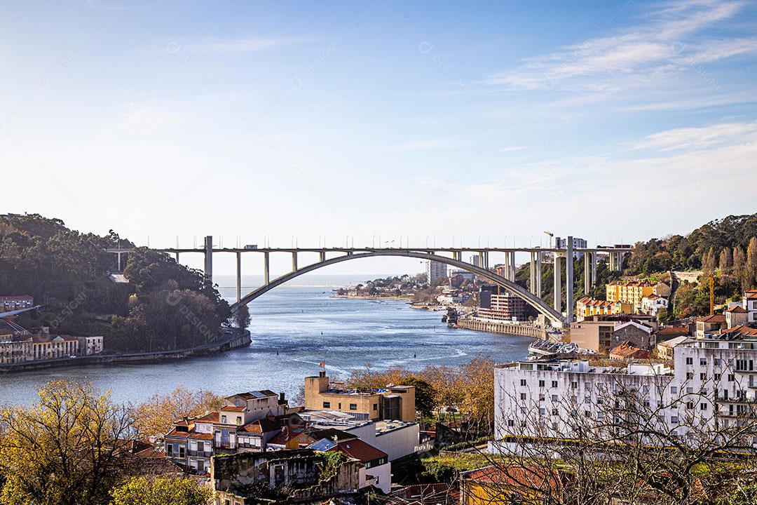 Rio Douro em Portugal Imagem jpg