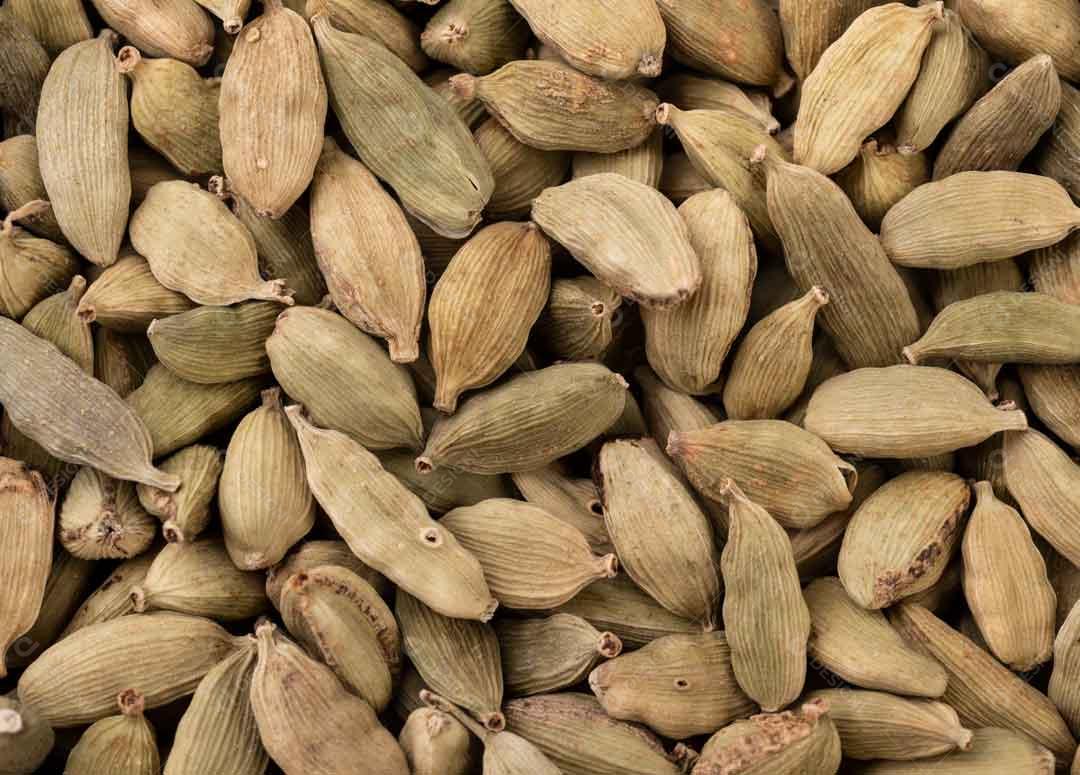 Cardamom Tempero Exótico textura Imagem JPG