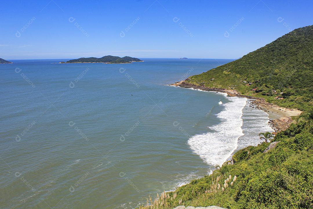 Foto Dunas de Areia na Praia da Joaquina Florianópolis Santa Catarina Sul do Brasil