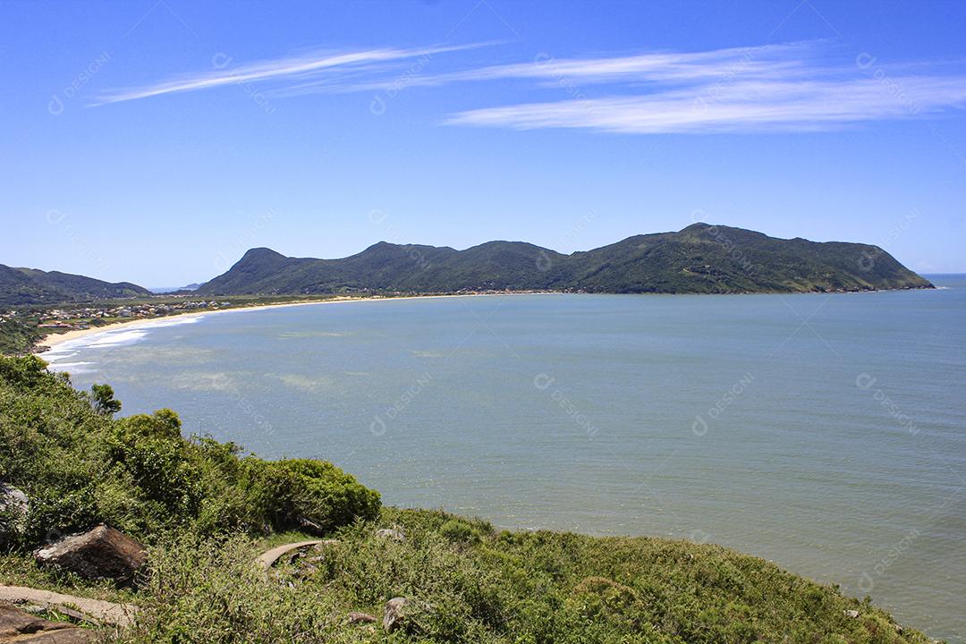 Foto Dunas de Areia na Praia da Joaquina Florianópolis Santa Catarina Sul do Brasil