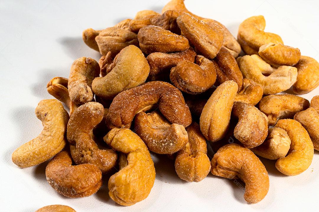 Monte de Castanhas de Caju Imagem JPG