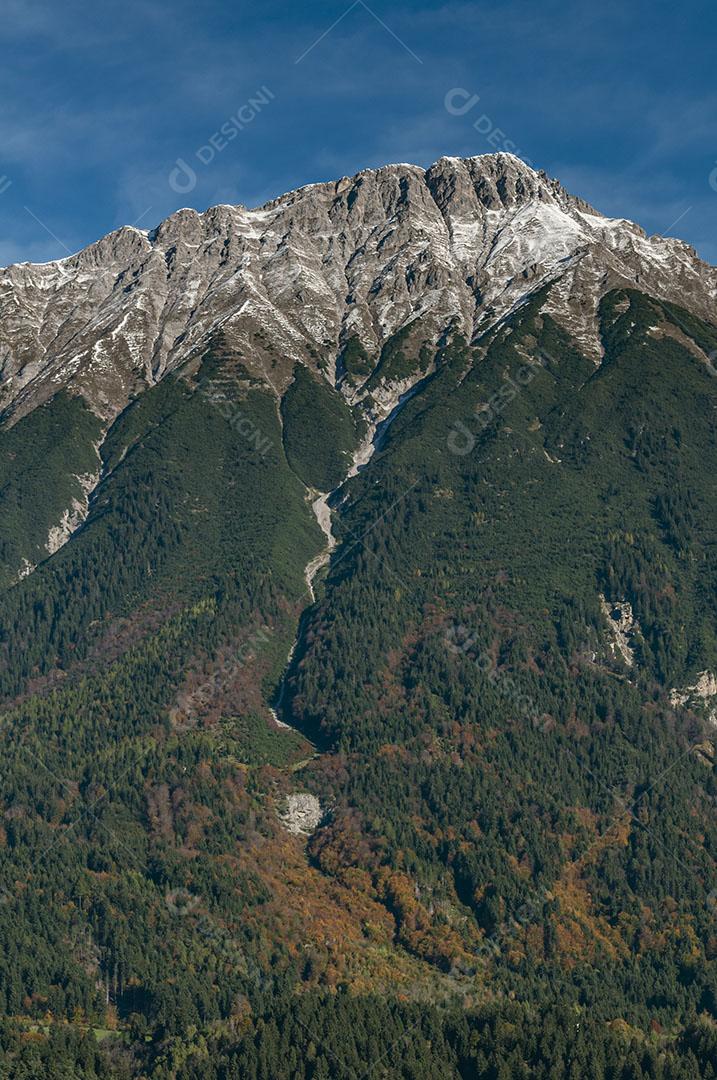 Alpes Austríacos Innsbruck Tirol Áustria Montanhas Imagem JPG