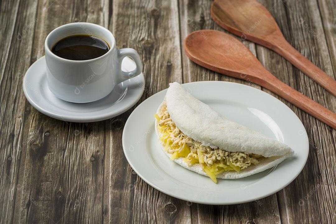 Foto Carnes de Sol Tapioca Requeijão Cuscuz Café Manhã Típico Nordeste Brasileiro