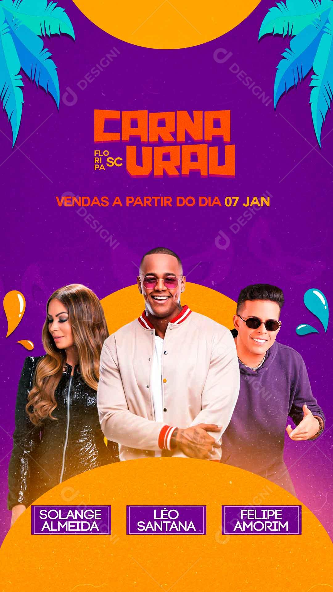 Feed Flayer Carnaurau Vendas Apartir Do Dia 7 Social Media PSD Editável