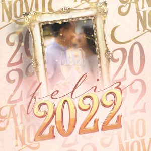 Social Media Feliz 2022 Ano Novo PSD Editável