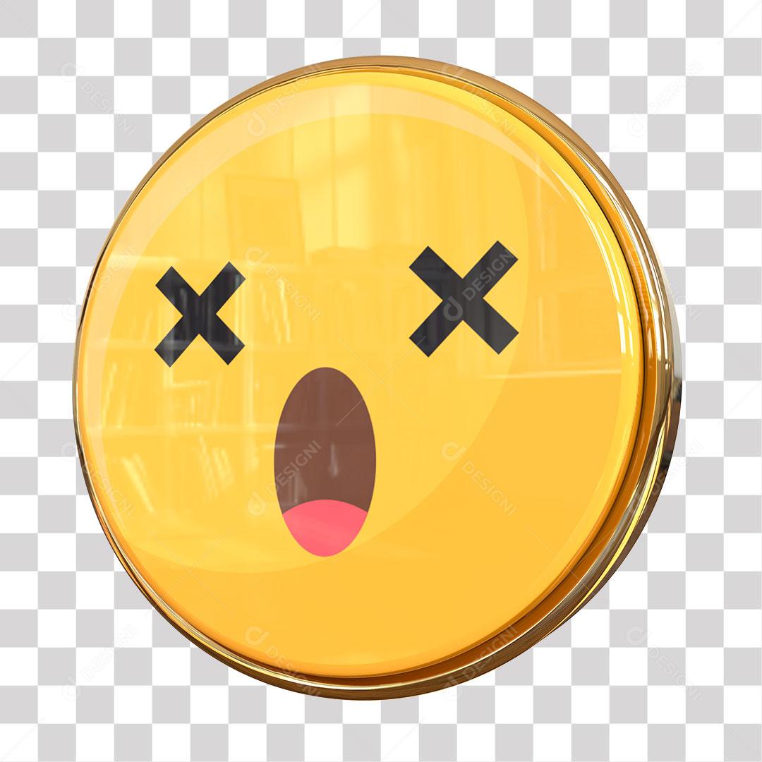 Emoji Elemento 3D Para Composição PNG Transparente