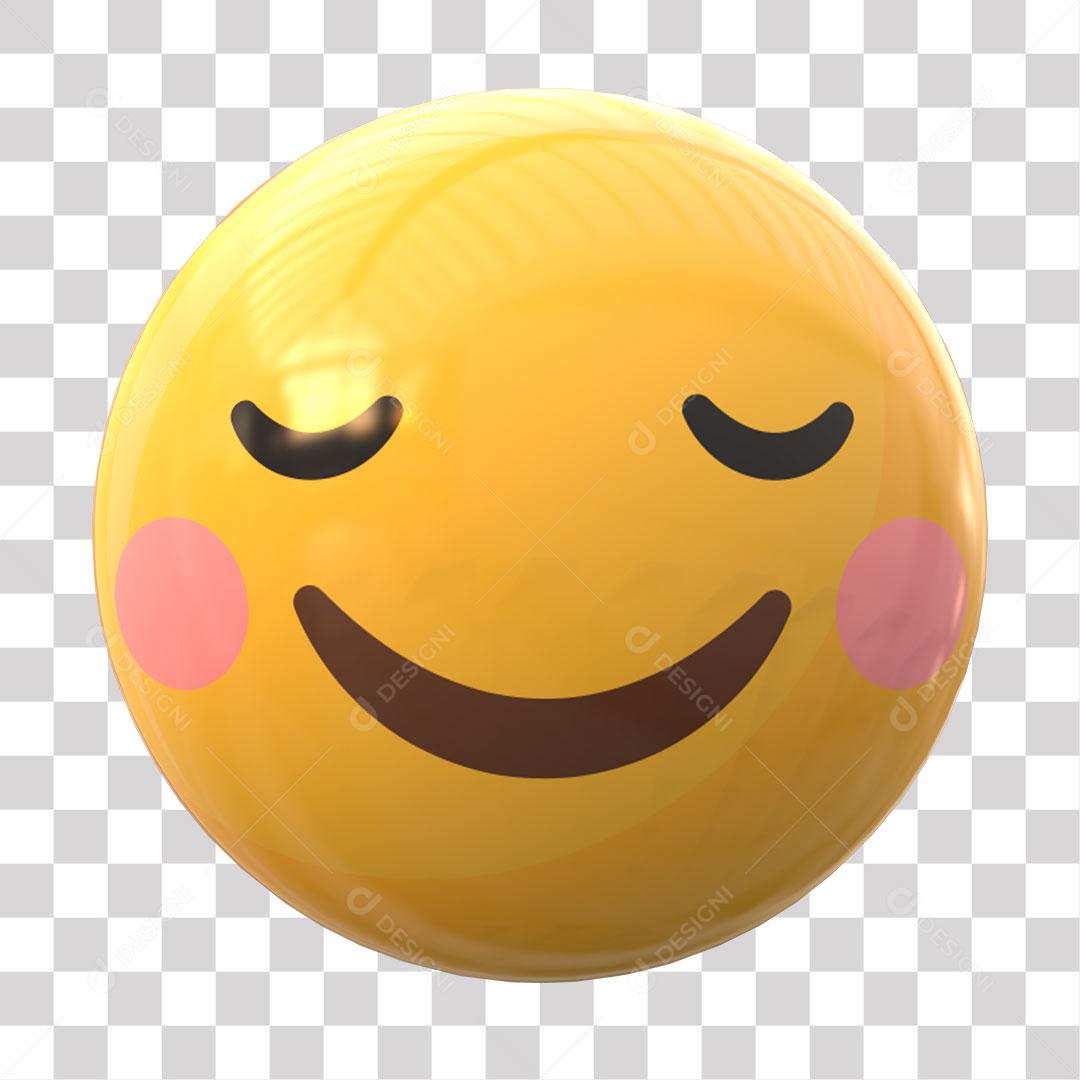 Emoji Elemento 3D Para Composição PNG Transparente