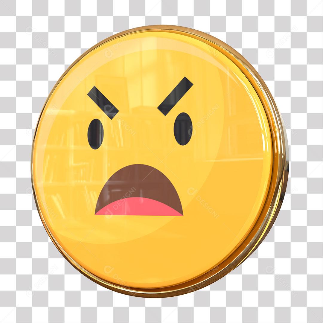 Emoji Elemento 3D Para Composição PNG Transparente