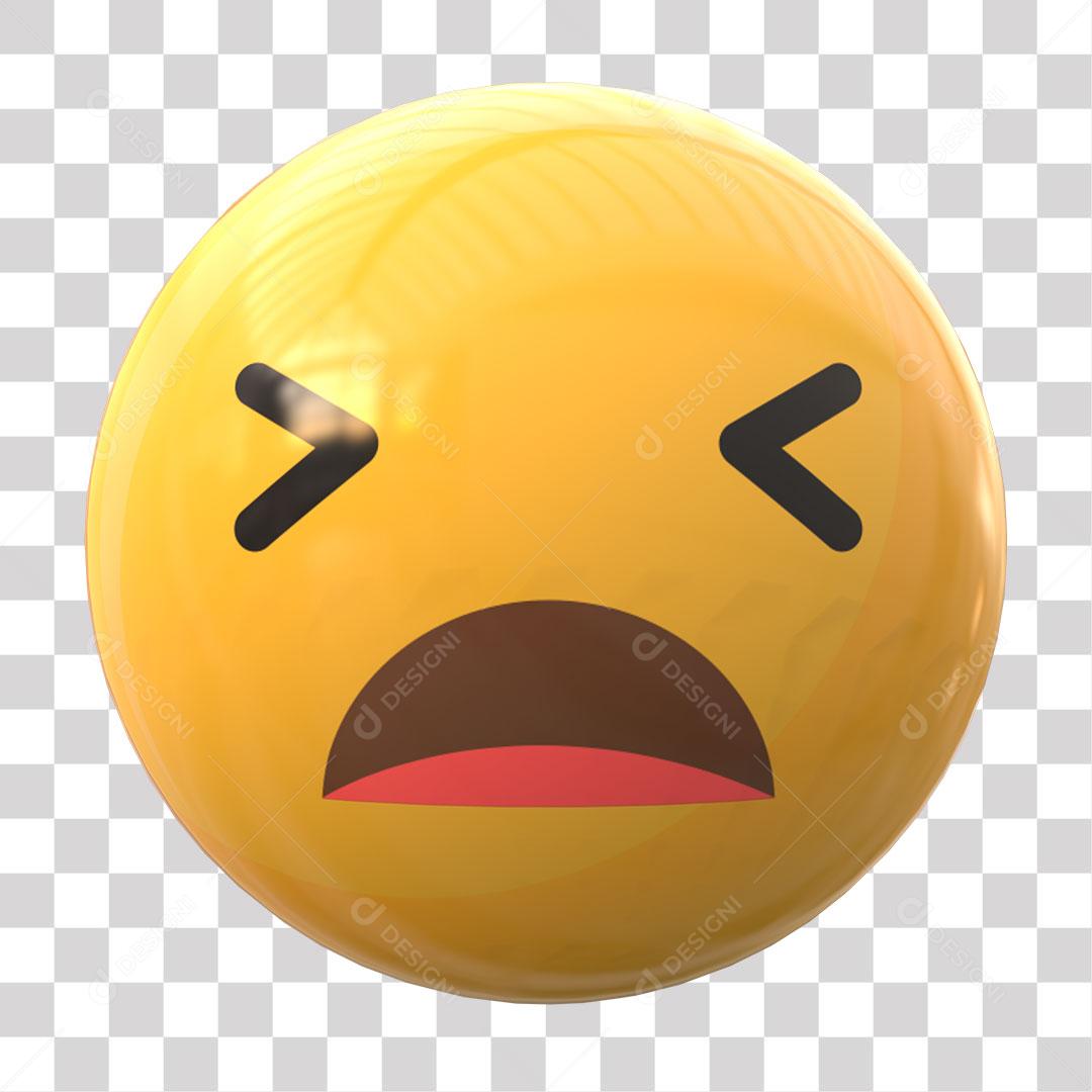 Emoji Elemento 3D Para Composição PNG Transparente