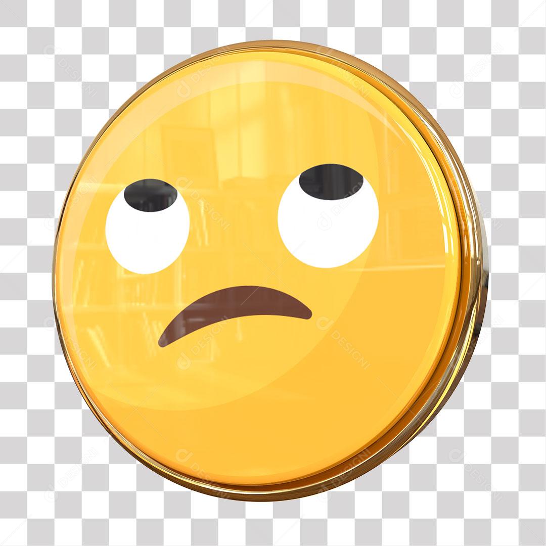 Emoji Elemento 3D Para Composição PNG Transparente