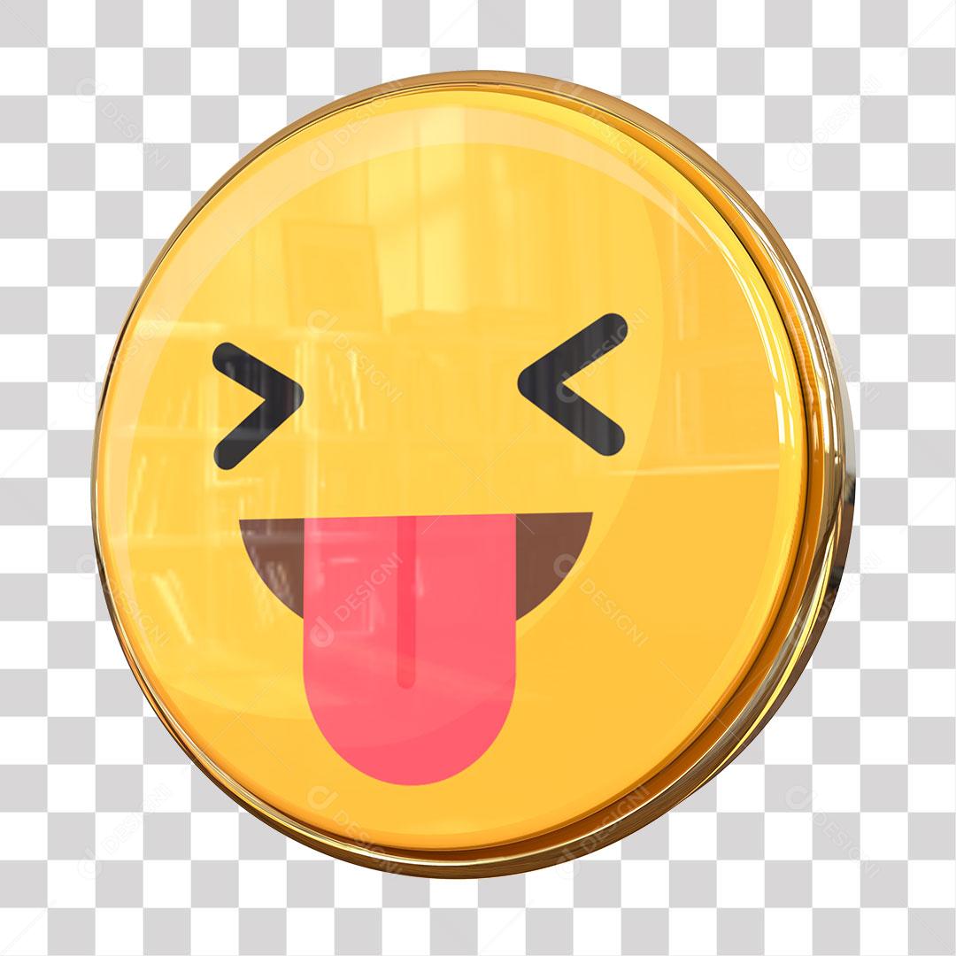 Emoji Elemento 3D Para Composição PNG Transparente