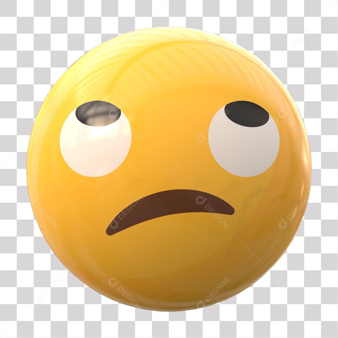 Emoji Elemento 3D Para Composição PNG Transparente