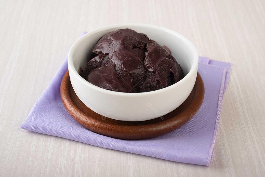 Recipiente Com Açaí