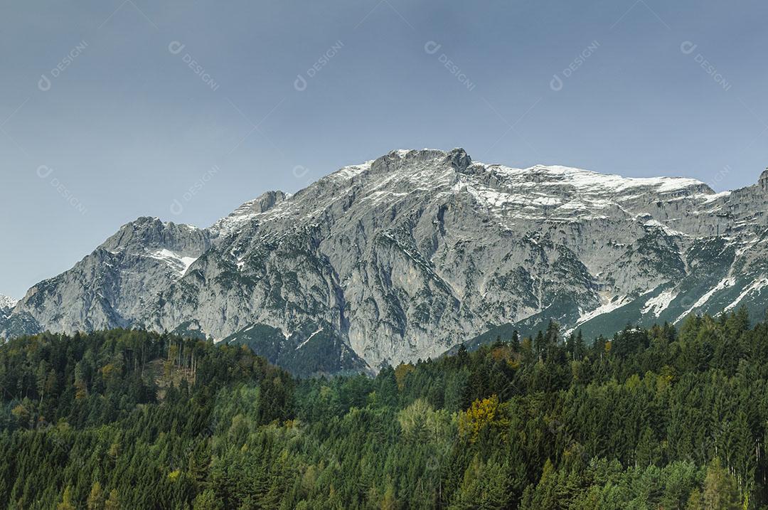 Alpes Austríacos Innsbruck Tirol Áustria Montanhas Imagem JPG
