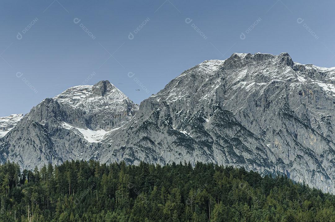 Alpes Austríacos Innsbruck Tirol Áustria Montanhas Imagem JPG