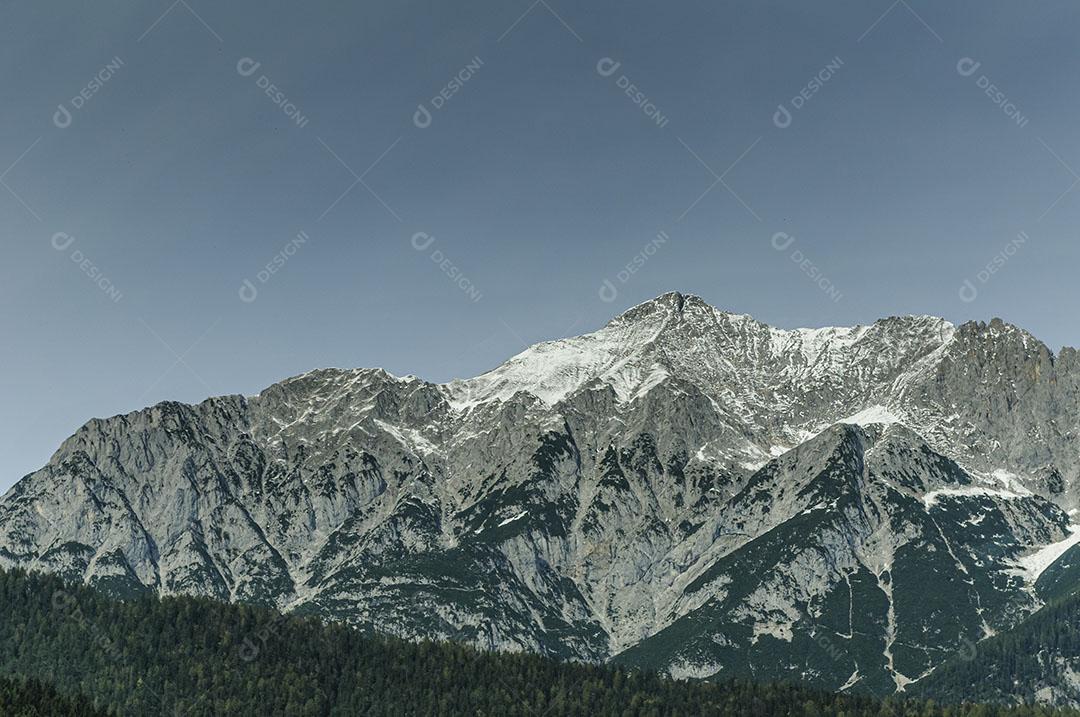 Alpes Austríacos Innsbruck Tirol Áustria Montanhas Imagem JPG