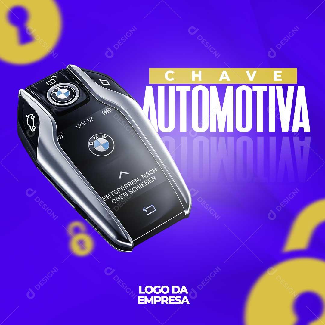 Chame Automotiva Concessionária Social Media PSD Editável