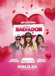 Festa Apaixona Salvador Bahia Social Media PSD Editável