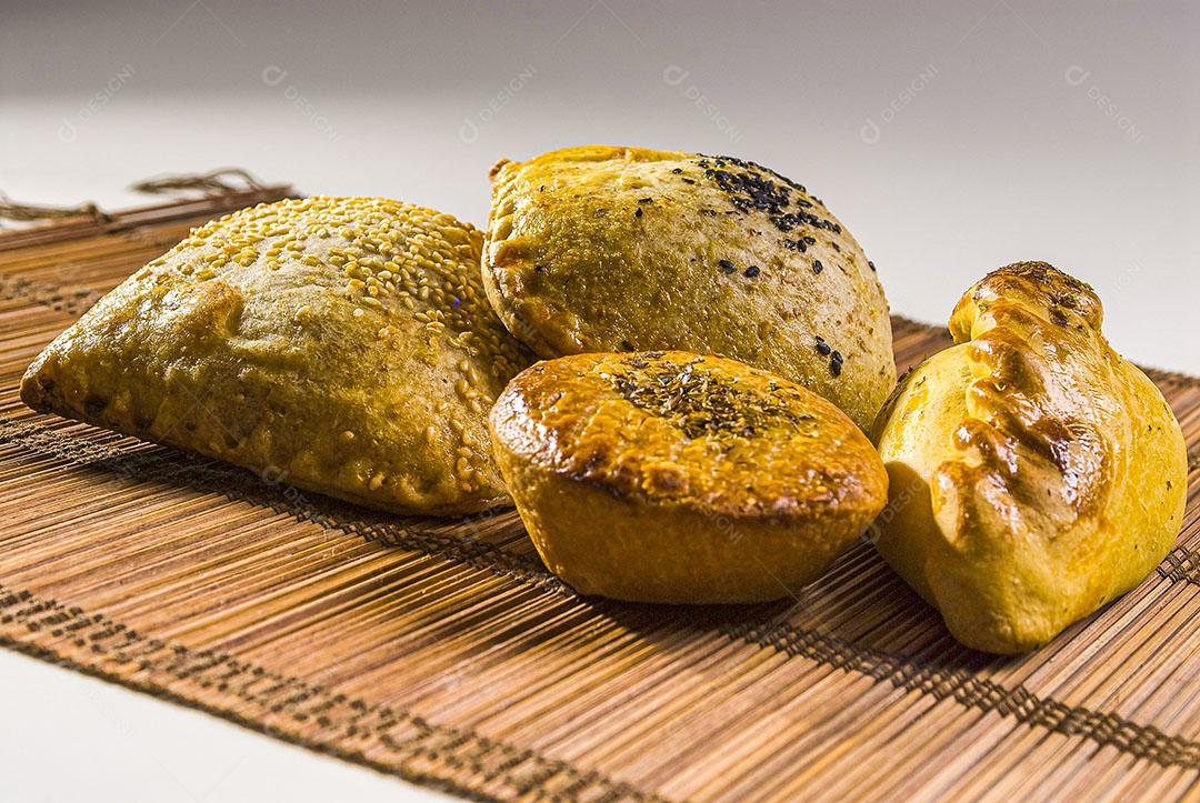 Empanadas Assadas E Rissóis Imagem JPG