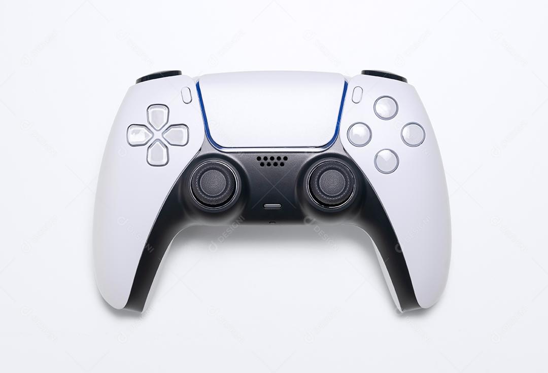 Garoto Com Controlador de Próxima Geração Em Suas Mãos Imagem JPG