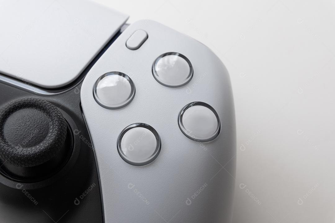 Controlador de Jogos de Última Geração Com Foco de Luz Imagem JPG