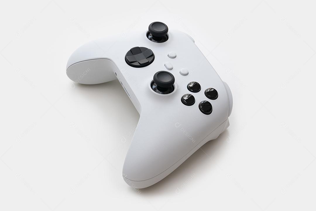 Controlador de Jogos de Última Geração Com Foco de Luz Imagem JPG