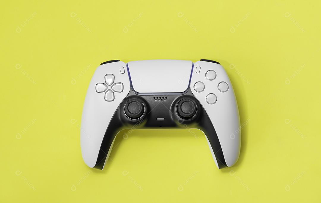 Controlador de Jogos de Última Geração Com Foco de Luz Imagem JPG