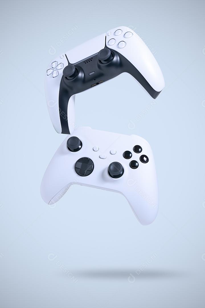 Controlador de Jogos de Última Geração Com Foco de Luz Imagem JPG