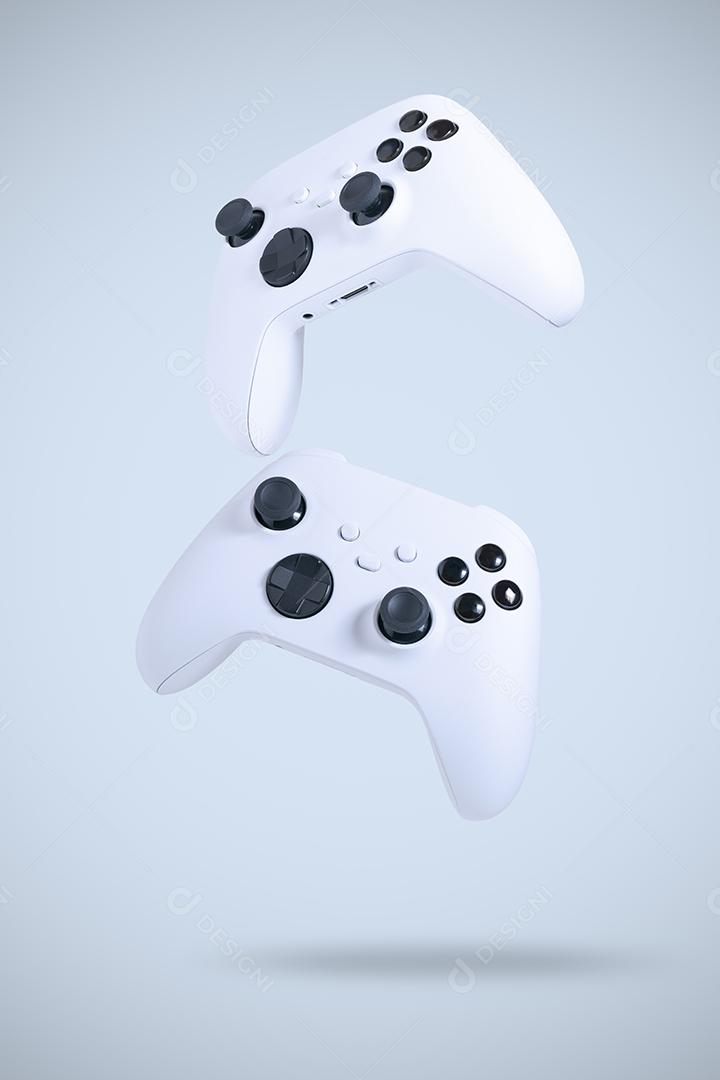 Controlador de Jogos de Última Geração Com Foco de Luz Imagem JPG