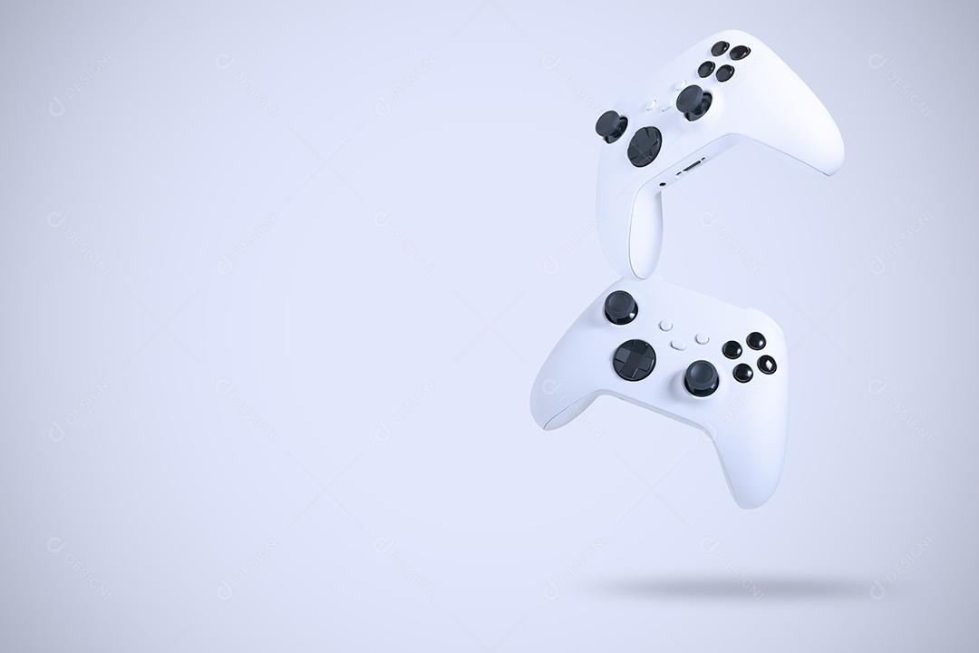 State-of-the-art Game Controller With Beacon Light Image JPG