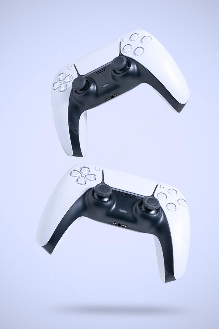 Controlador de Jogos de Última Geração Com Foco de Luz Imagem JPG