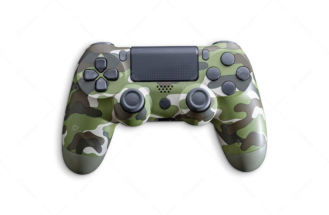 Vista superior do Camo PS4 Game Controller Imagem JPG