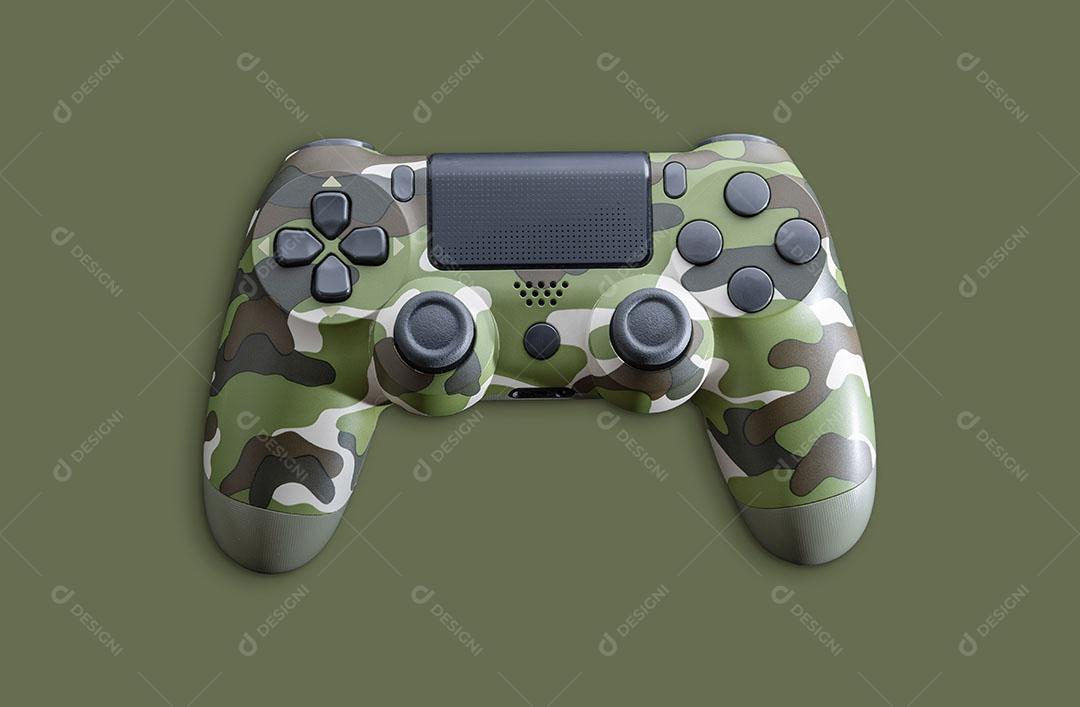 Vista superior do Camo PS4 Game Controller Imagem JPG