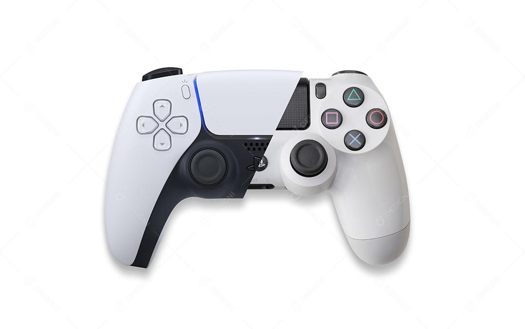 Controlador de Jogos de Última Geração Com Foco de Luz Imagem JPG