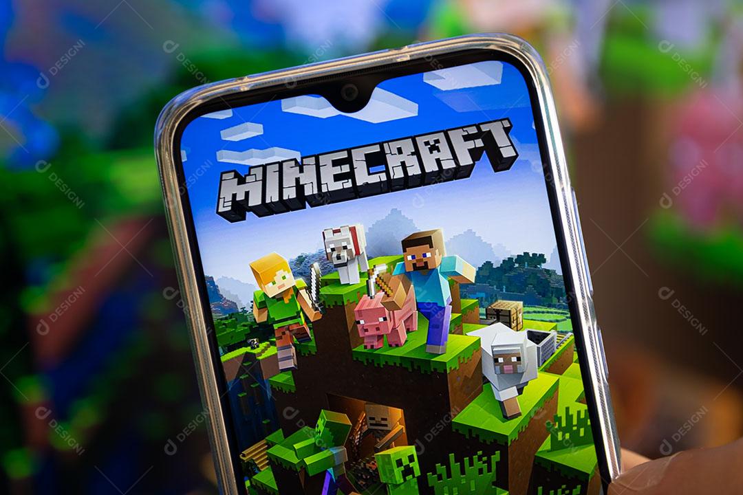 Aplicativo Minecraft na Playstore Com R$ Brasileiros Reais Imagem JPG