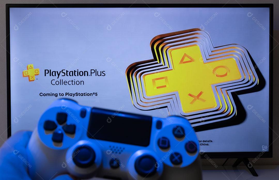 Foto Aplicativo Playstation Plus Smartphone Controle Playstation 4 Playstation Plus Sony Xbox Game Pass