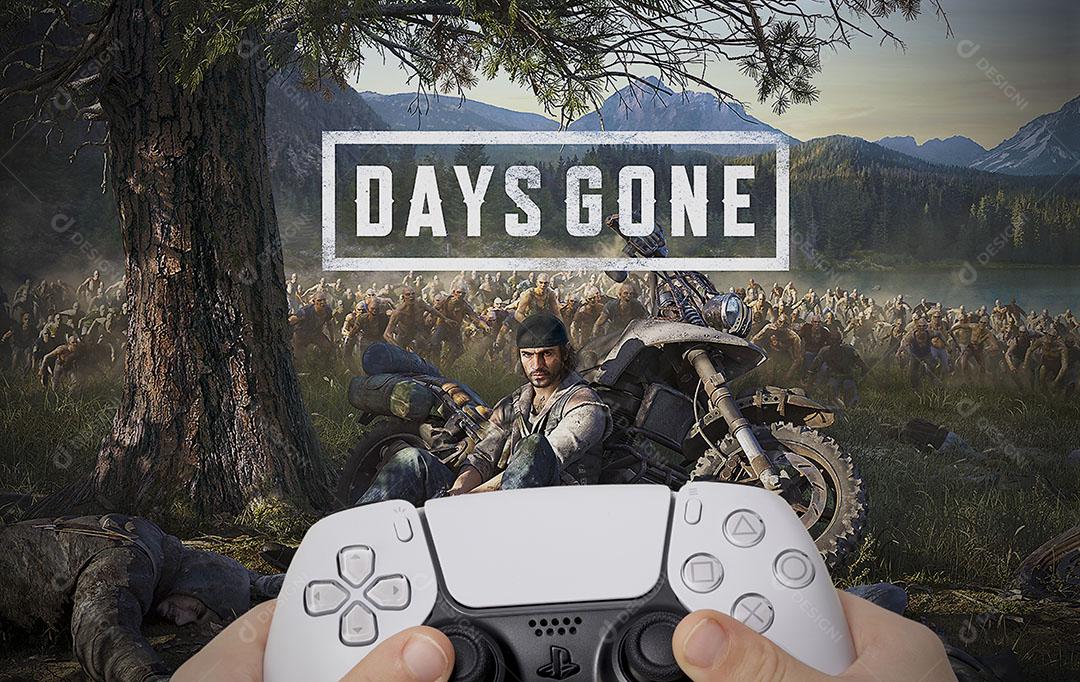 Homem Joga Days Gone no Pc Imagem JPG