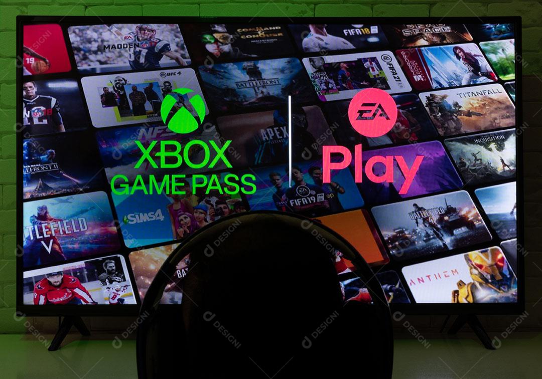 Xbox Game Pass EA Play tela smartv Microsoft adiciona EA Play aos serviços Game Pass